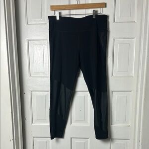 Sweaty Betty Power 7/8 length Black Leggings Size Large